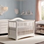 White Crib With Changing Table